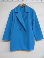 Tu Womens Bright Blue Coat