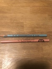 2x VINTAGE PENCILS MIDDLEBROOK & SON BOSTON C J HAMMOND OLD LEAKE PINK PARAFIN