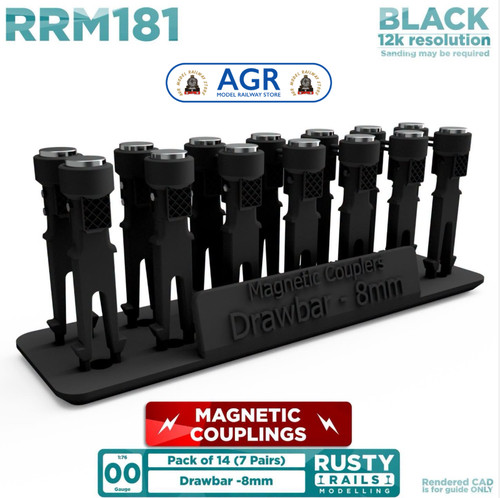 Rusty rails rrm181 8mm - rusty,