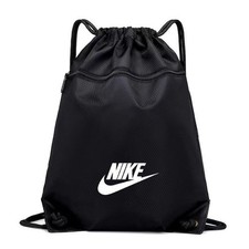 Nike Sports Gym Sack - Lightweight Drawstring Backpack for Football & PE