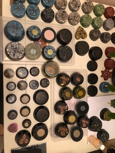 Orgonites handmade from resin - orgonites,