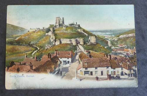 Corfe castle dorset - corfe, dorset.