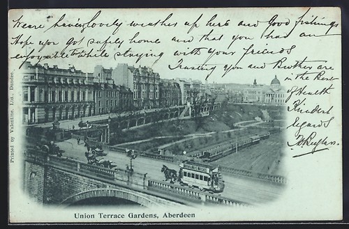 Moonlight postcard aberdeen - moonlight,