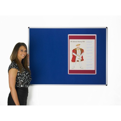 Classic blue felt - classic, noticeboard