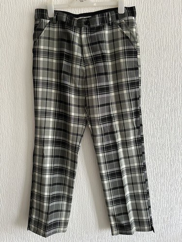 Grey white check golf - grey,