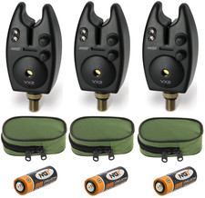 3x NGT VX2 Bite Alarms with