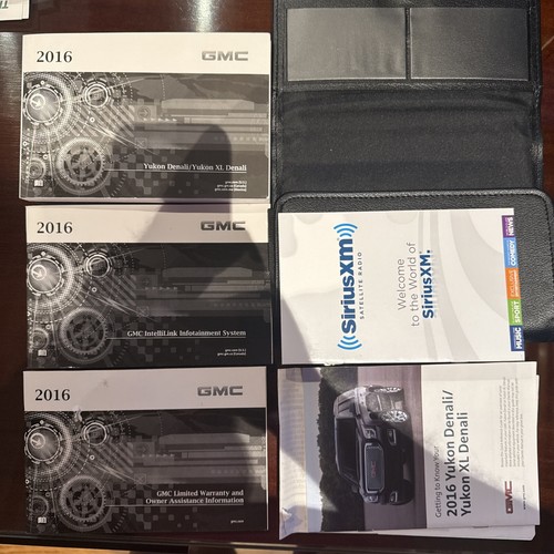Owner manual for 2016 gmc - for,