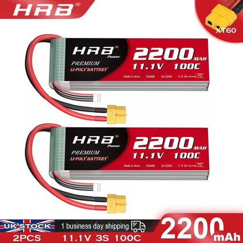 Hrb 1v 2200mah xt60 - 3s,