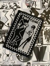 SKA CLASSIC RETRO RUDE BOY TWO TONE  - Embroidered Iron Sew On Patch