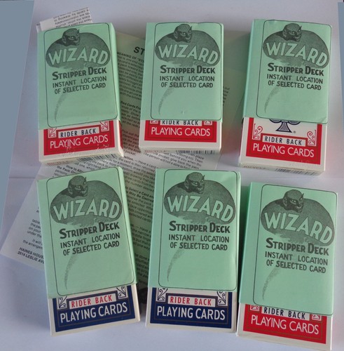 Card magic 6pk new old - magic, stock