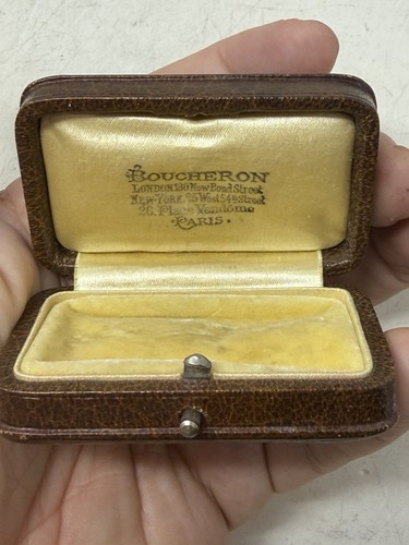 Art deco boucheron jewelry - boucheron, box
