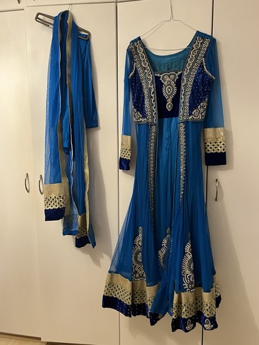 Beautiful asian blue - asian, gold