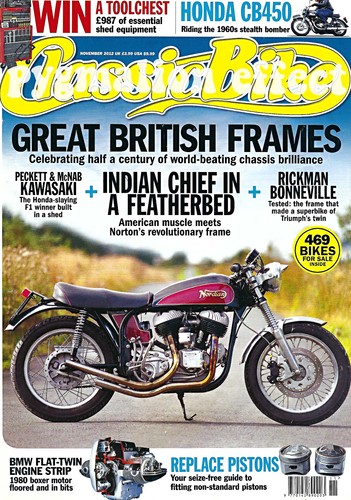 Rickman bonneville t120 cb450 - bonneville,