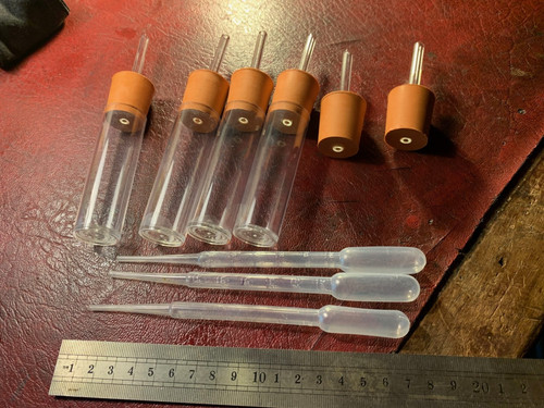 Set plastic test tubes - set, of