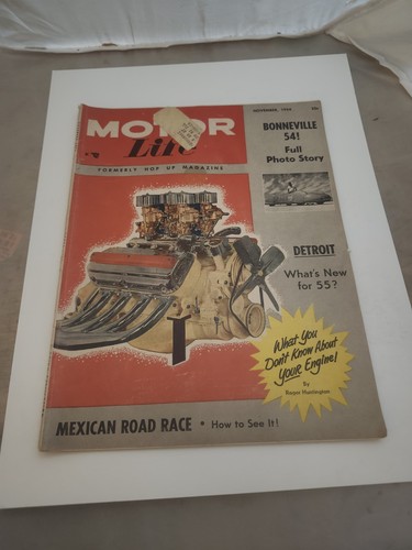 Motor life magazine - motor, 1954