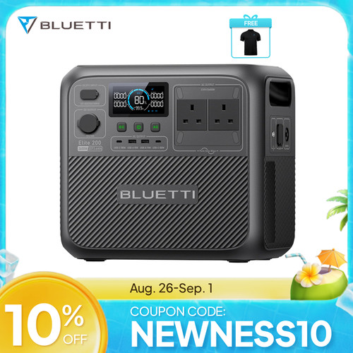 Bluetti elite 200 - elite, 2073.6wh
