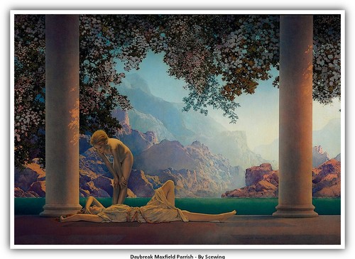 Daybreak maxfield parrish - daybreak,