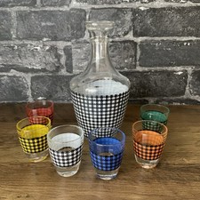 Vintage Houndstooth Checkered