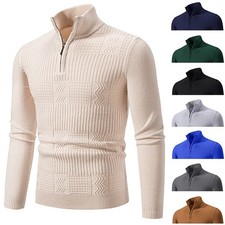 Mens Quarter Zip Jumper
