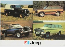 Jeep Range 1979 UK Market