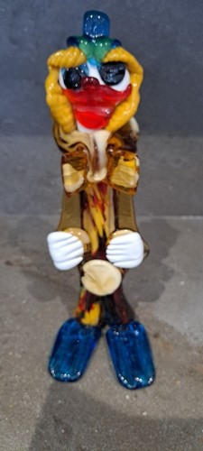 Vintage glass clown - vintage,