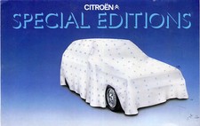 Citroen Special Editions UK market Dyane Côte d'AzurVisa Platinum Drapeau GSA SE