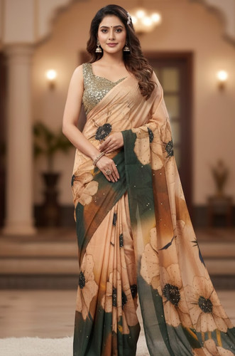 Designer saree soft silk