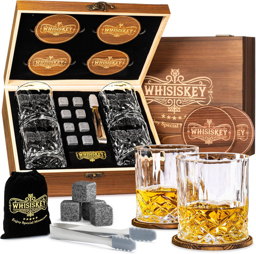 Whiskey glass set - glass,