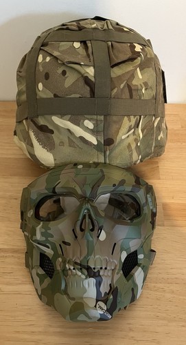 Army helmet and mask - helmet,