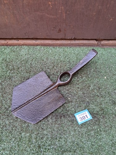 Vintage garden mattock head - vintage,
