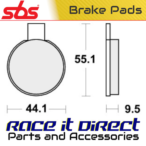 Brake pads for norton 850 - for,