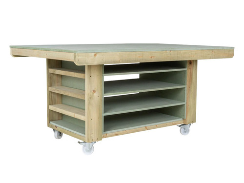 Wooden craft desk mdf - desk,