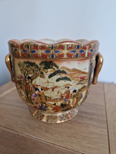 Vintage satuma style - style, planter