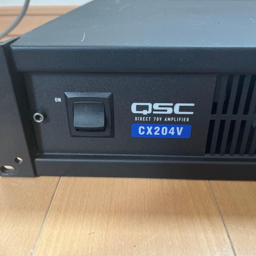 Qsc cx204v channel 70v - 4-channel, power
