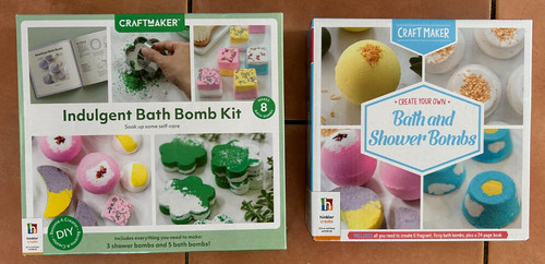 Bath shower bombs making kit - &,