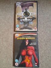 Marvel Knights Thor.Loki Blood Brothers & Agent Of S.W.O.R.D. Spider-Woman Dvds