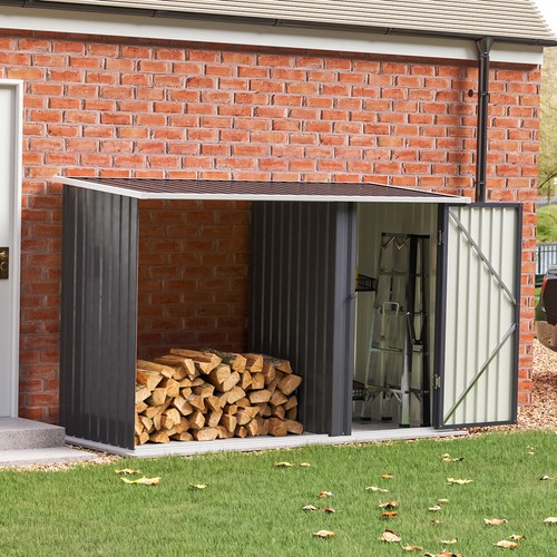 Garden shed tool - shed, firewood