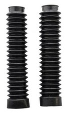 Motorcycle Fork Gaiters Boots Pair 37mm x 50mm x 250mm Honda Kawasaki Suzuki