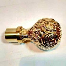 Vintage Antique Brass Head