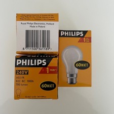 3xPhilips 240V A55 FR B22 BC