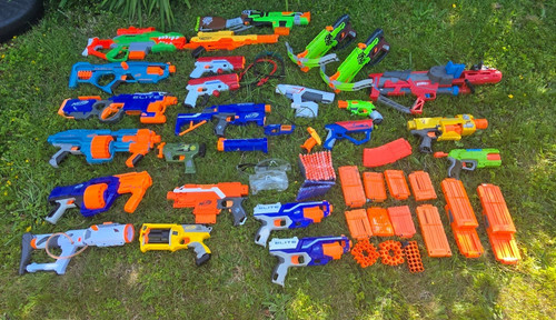 Huge nerf blaster - blaster, job