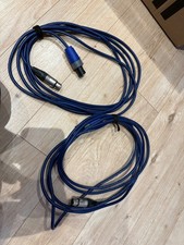 2X Speakon to Female XLR Speaker Lead Neutrik Van Damme Cable BOSE 802 PAIR 5m