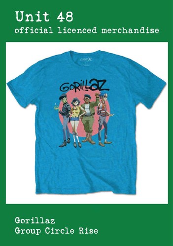 Gorillaz shirt group - gorillaz,