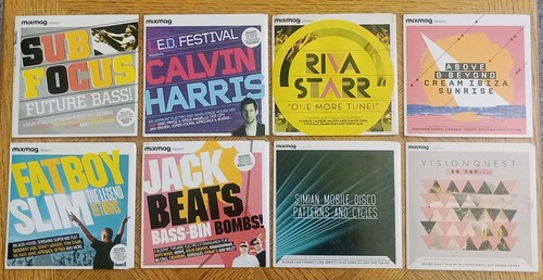 Job lot eight mixmag s - mixmag, cd's