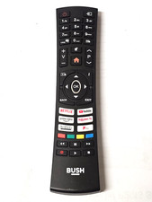 Genuine Bush RC4591P TV Remote Control for DLED40FHDS DLED43UHDHDRS QLED43UHDS