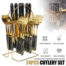 NEW 24PC CUTLERY DINNER SET
