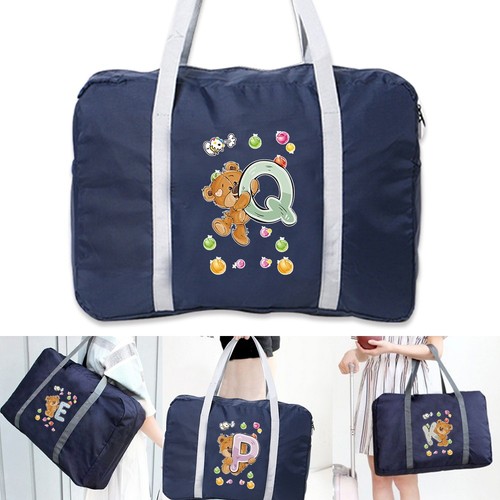 Letter foldable holdall - letter, duffle