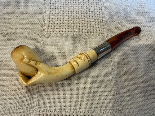 Meerschaum miniature pipe