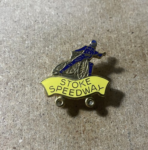 Stoke vintage speedway badge - vintage,