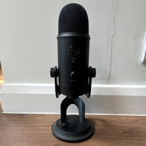 Blue yeti black usb - blue,